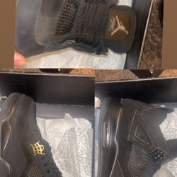 Jordan 4 Military Black (Black Cats)