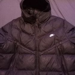 2x Nike Navy blue winter Coat