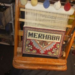 Miniature Rug Loom