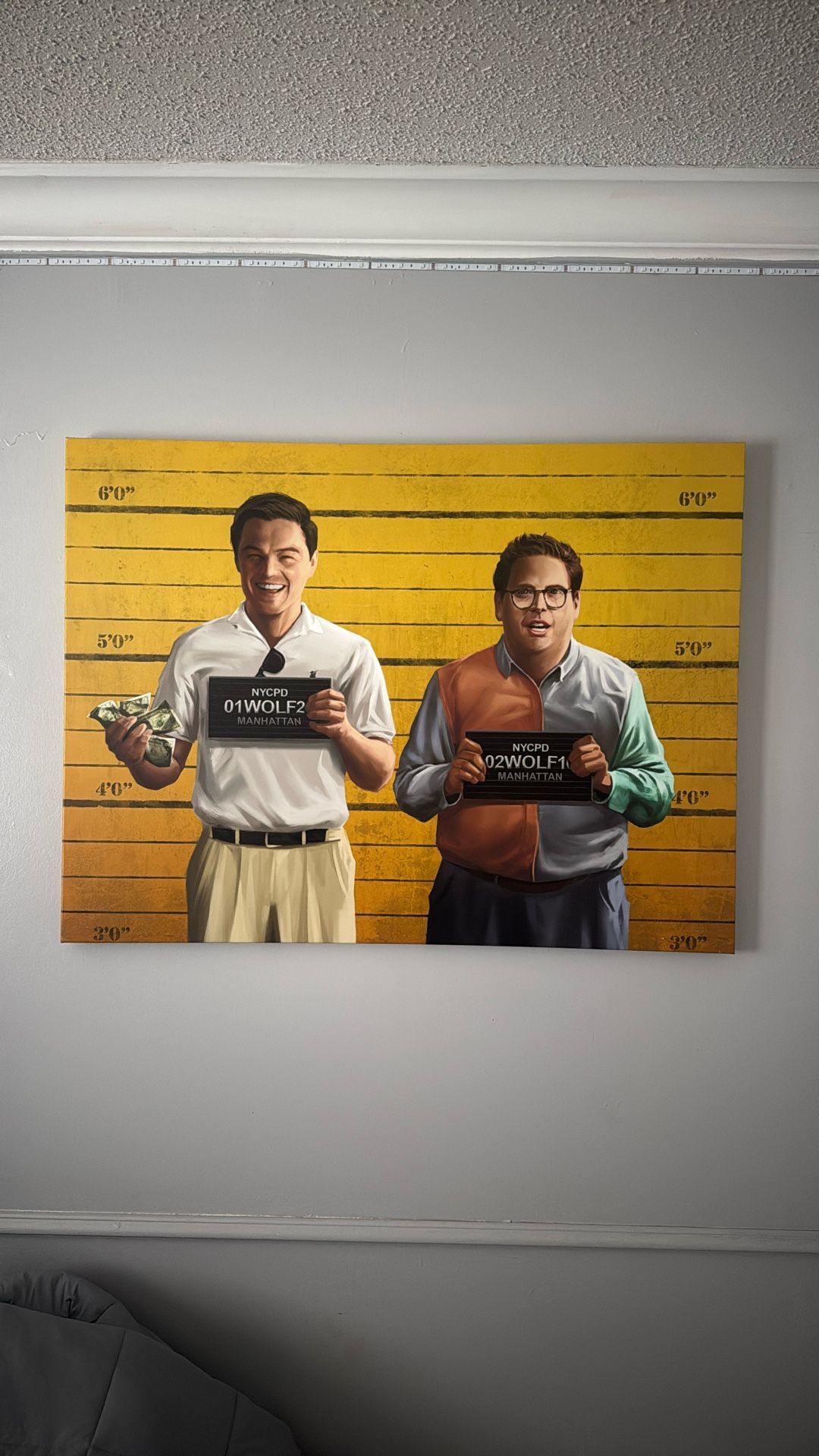 Wolf Of Wall Street Canvas