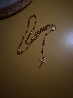Gold plated Rosary