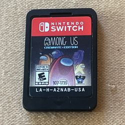 Nintendo Among Us Crewmate Edition - Switch Cartridge Only