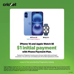iPhone 16  & Apple Watch - $1 Initial Payment