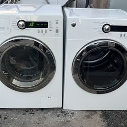 Ge Small Washer And Electric Dryer Used 