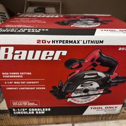 Bauer Cordless Circular Saw 
