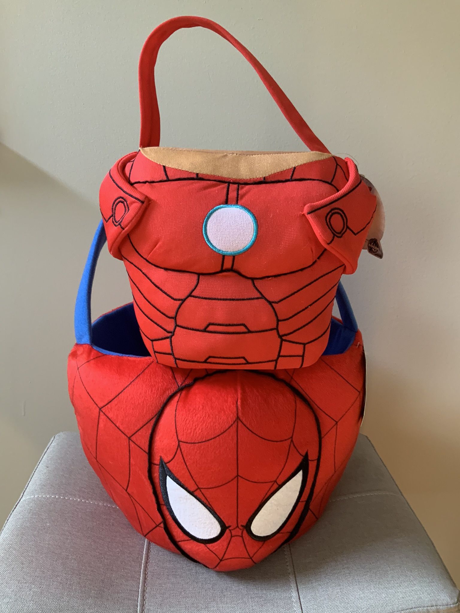 2 Easter Baskets (Spiderman, Avenger)