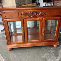 China Cabinet Curio-Glass Display 