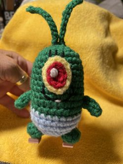 Baby Plankton Crochet $10