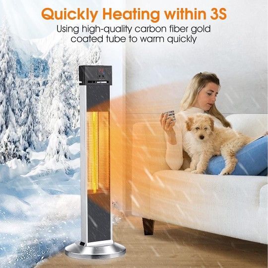 New Air Choice 1500W Patio Heater Indoor/ Outdoor for Sale in Los Angeles,  CA - OfferUp