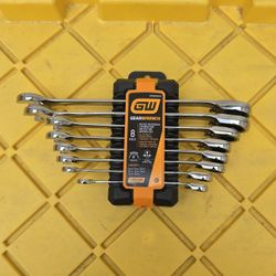 GEARWRENCH
Metric 90-Tooth Reversible Combination Ratcheting Wrench Set (8-Piece)