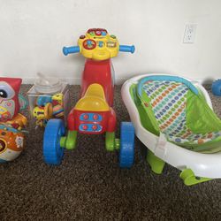 Infant Bath Tub, Toys, Bi-cycle Everything 