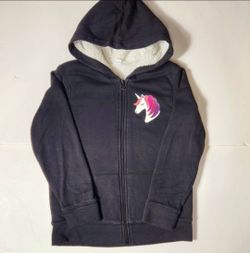Girl's black sweater size: L 10/12