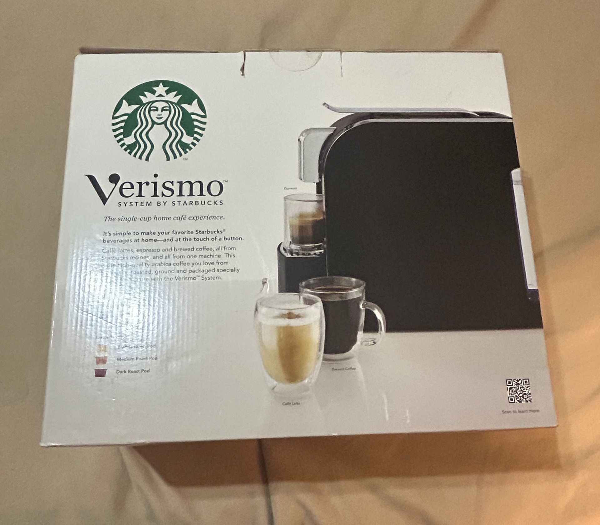 Starbucks Verismo K-fee Coffee Machine