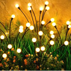4 Pack Of Solar Garden Lights  Decor 