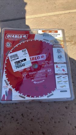 Diablo saw blade 12” 44 tooth