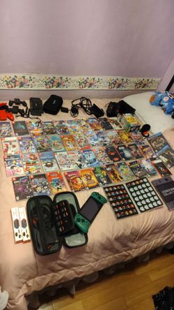 Original Nintendo switch plus accessories+3 ps2's games + retron system with few games bundle!!