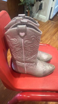 Cowgirl pink shoes girls