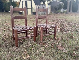 Unspoken Charm - Vintage Mini Chairs That Tell a Story