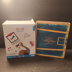 Osmo Genius Kit Fire Tablet + Math Wizard Secrets Dragons Supply Kit Lot