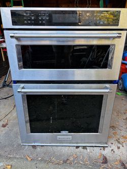 Kitchenaid wall microwave oven combo