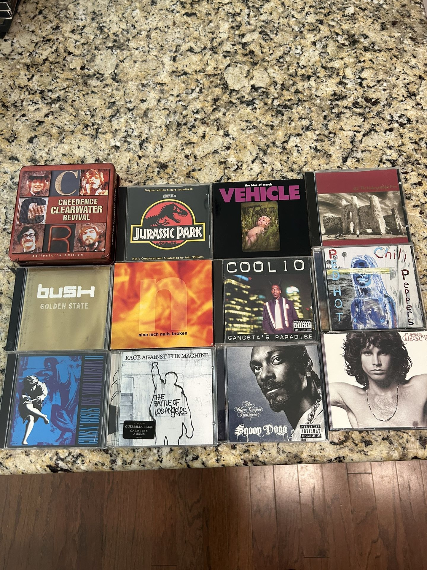 Rock/Rap CDs