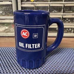 AC Delco GM Oil Filter Coffee Mug Mechanic Garage Tool