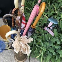 Vintage umbrellas very nice