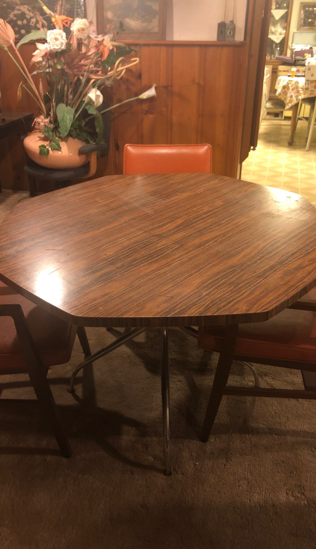 Kitchen table with three chairs