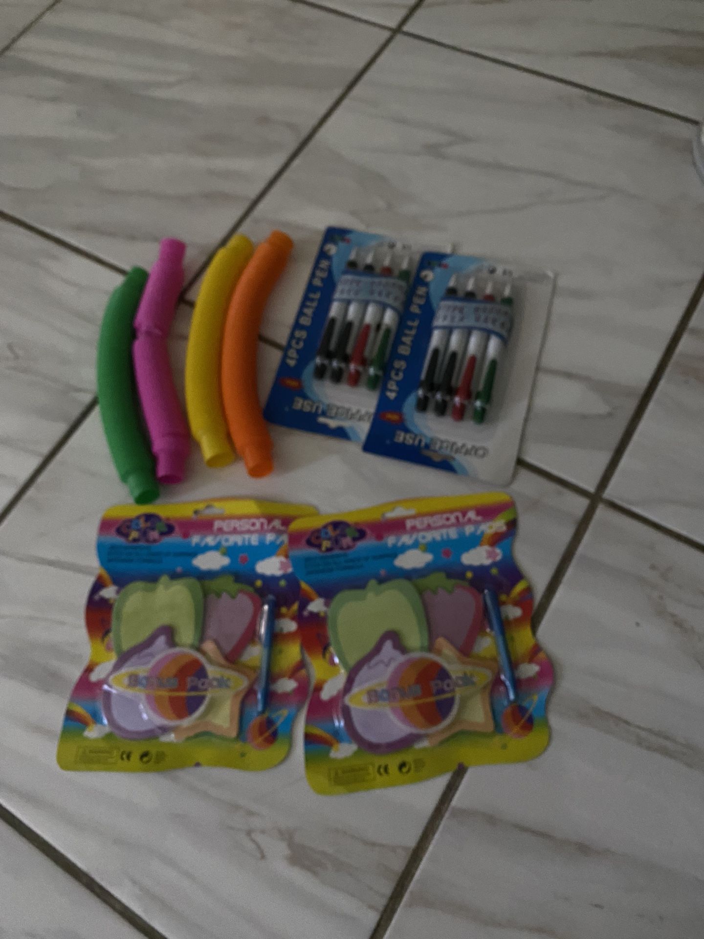 Fidget Toys, Pens , Sticky Notes