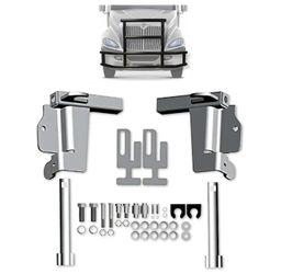 Bumper Deer Moose Brush Guard Brackets Mounting Hardware Set for International Prostar