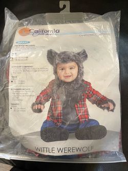 Whitte werewolf costume