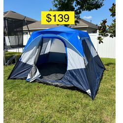 Like new from $200 only $139!! Ozark Trail 10 Person Cabin Tent/ Casa Campaña
