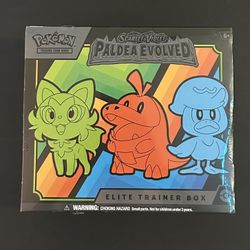Scarlet & Violet Paldea Evolved Pokemon ETB