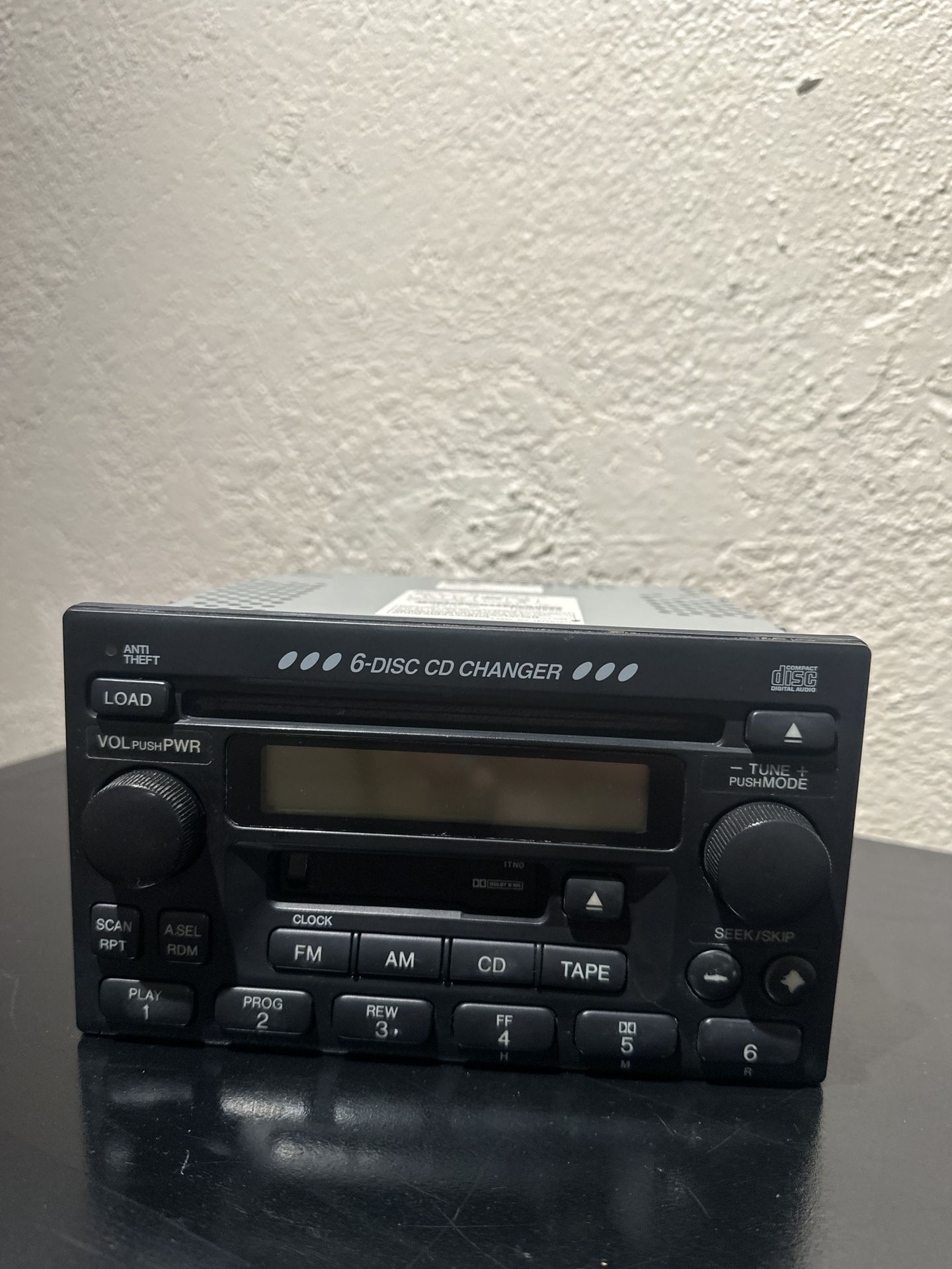 Stock 2002 Honda CRV Head Unit