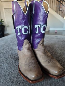 Ladies TCU cowboy boots