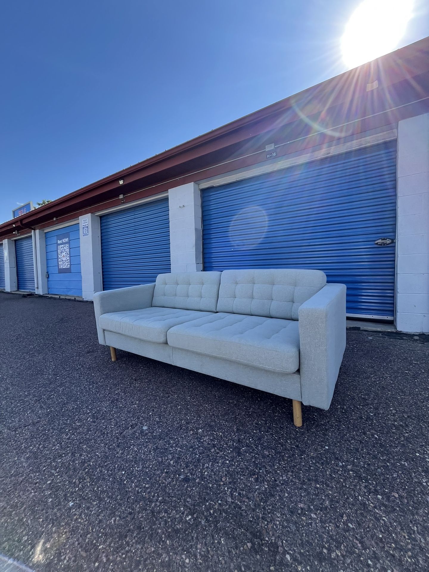 Light Gray Sofa - Free Delivery