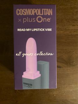 Cosmopolitan x Plus One Read My Lipstick Vibe