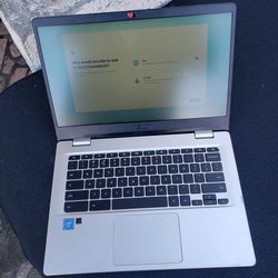 Limited Edition Gaming all Silver Laptop Computer Asus Chromebook 8GB 1000GB 14 inch. 2024 with type C charger. $260! Or Trade for Pokémon cards
