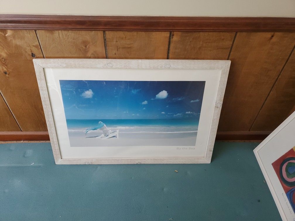 Framed artwork
