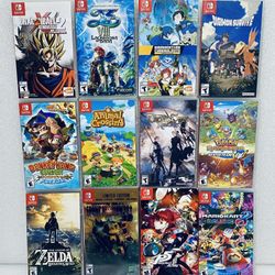 Nintendo Switch Games (Read Description)