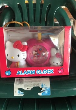 Hello kitty alarm clock
