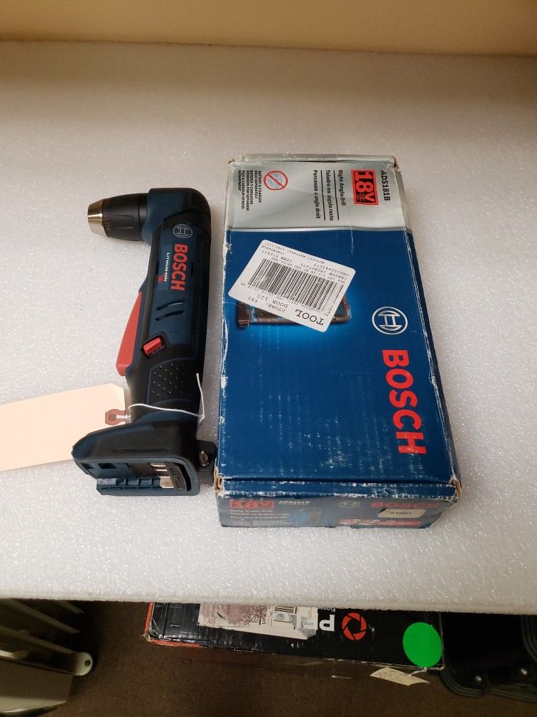 Bosch 18 Volt Right Angle Drill ADS181B Just Tool