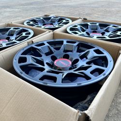 FREE DELIVERY 17" Black Toyota 4Runner TRD Pro Style wheels Rims Fits Tacoma Tundra 4Runner Sequoia