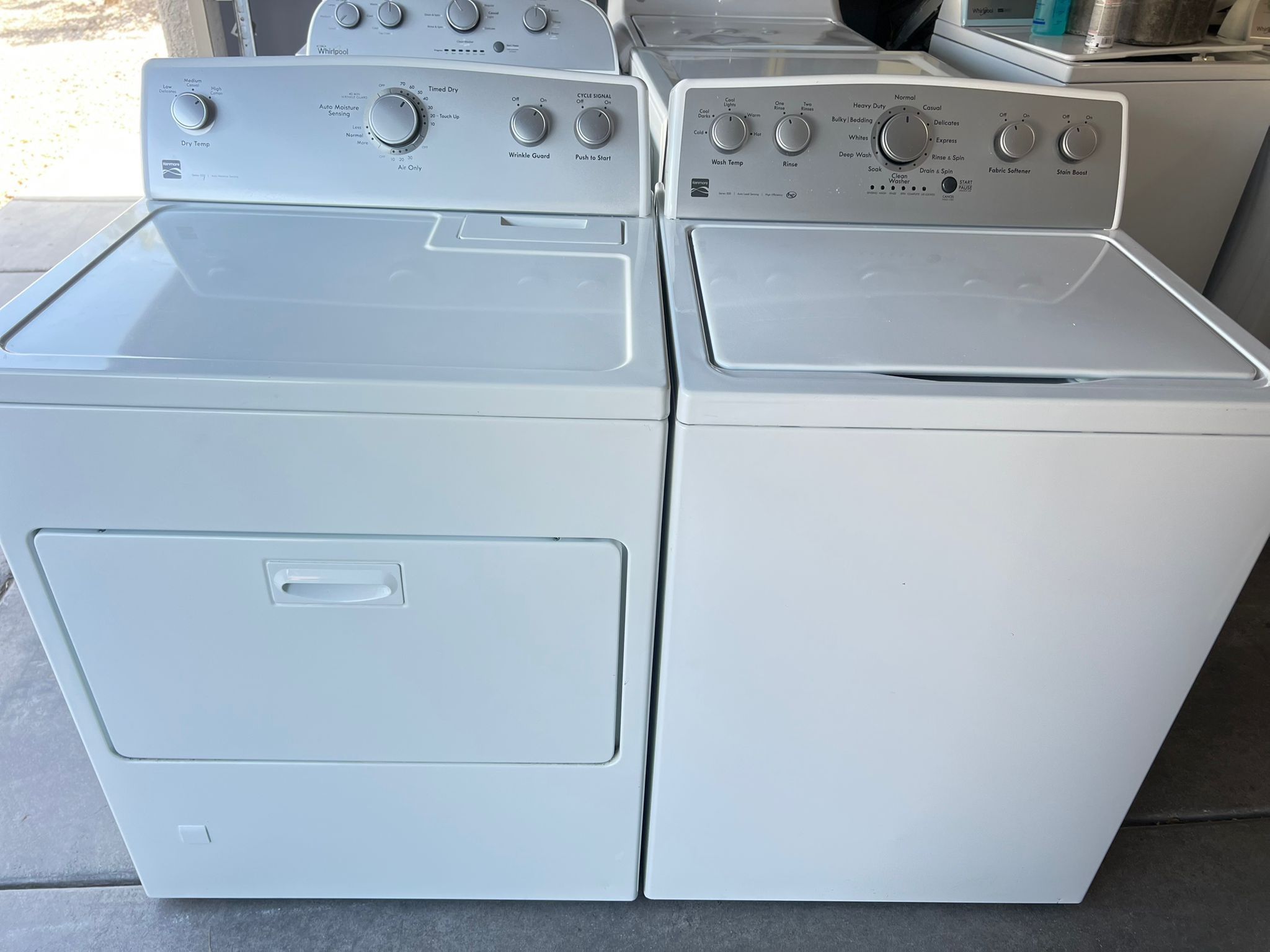Kenmore Washer And Gas Dryer