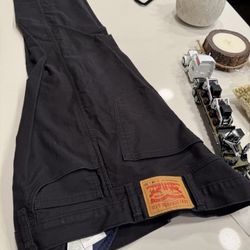 Levi’s Workwear Fit Jeans, Black, 38 X 30
