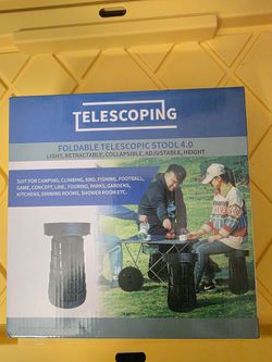 Folding Telescopic Stool