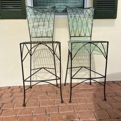Rod Iron Chairs 