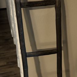Wood Ladder Home Decor