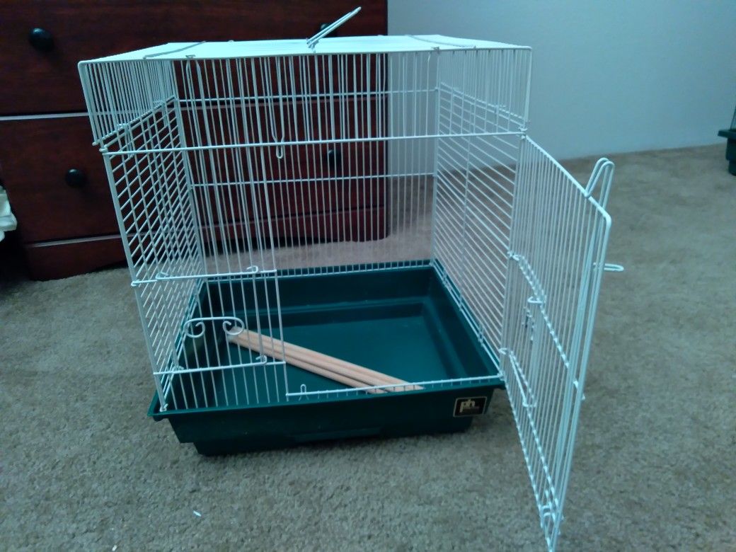 Small bird cage D×14 W×16 H×18