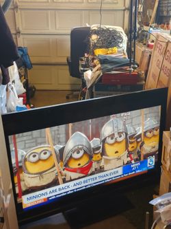 Sony 55" Big Screen TV, older model.